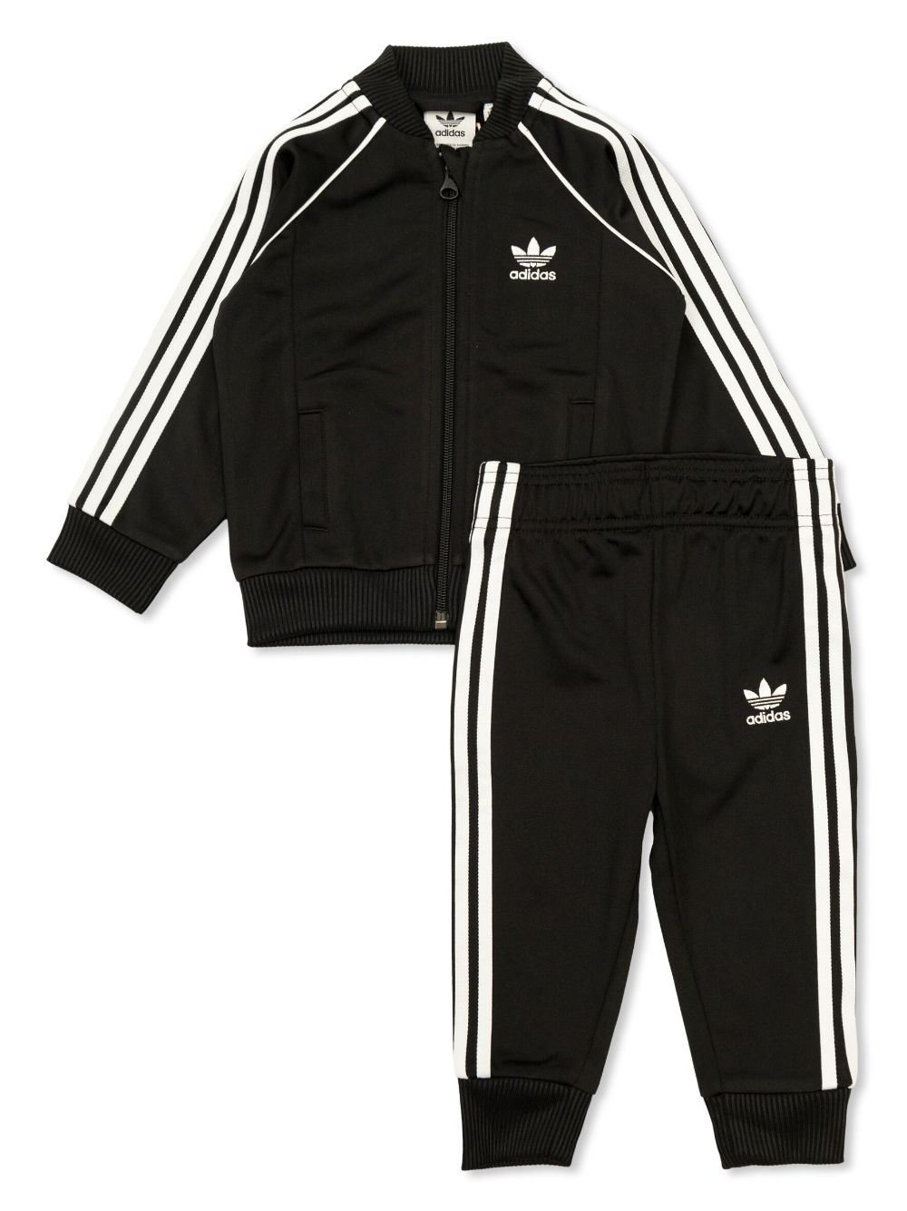 adidas Kids Adicolour Superstar track suit - Black von adidas Kids