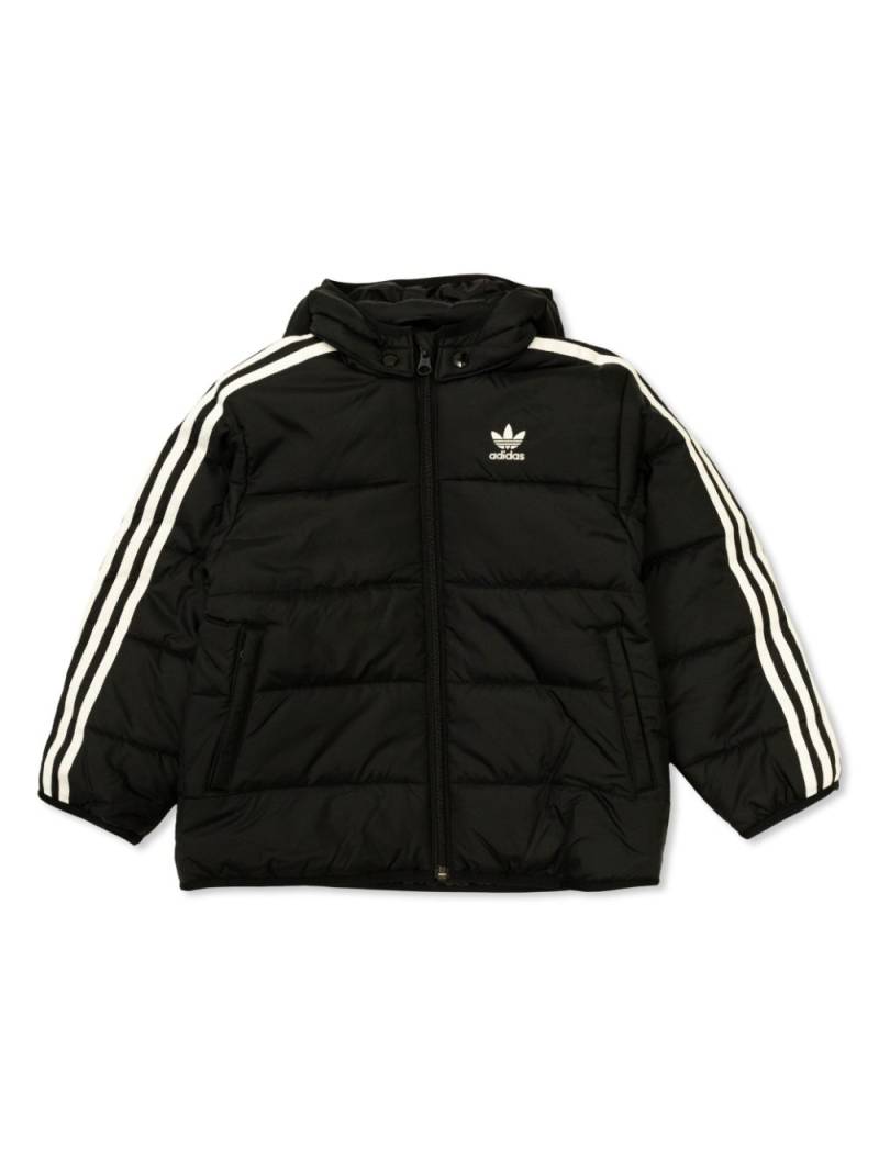 adidas Kids Adicolour padded jacket - Black von adidas Kids