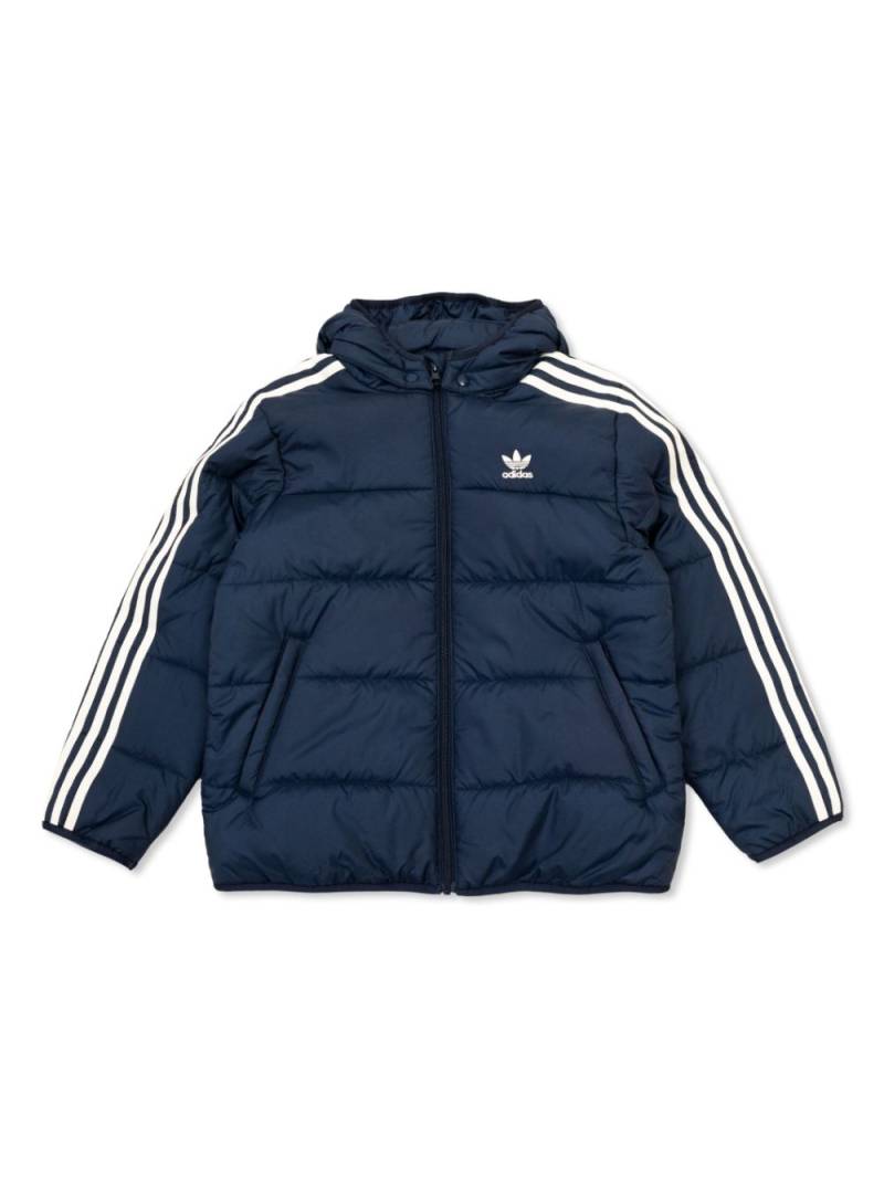 adidas Kids Adicolour padded jacket - Blue von adidas Kids