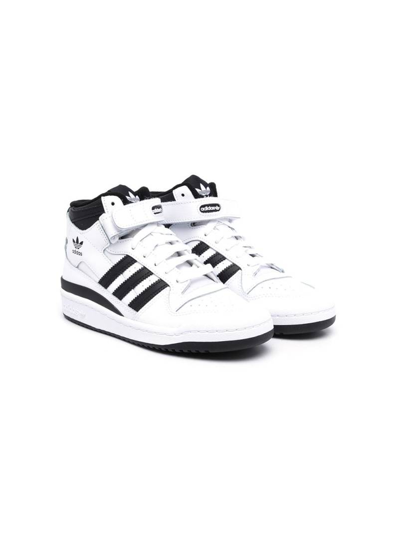 adidas Kids Forum Mid J sneakers - White von adidas Kids