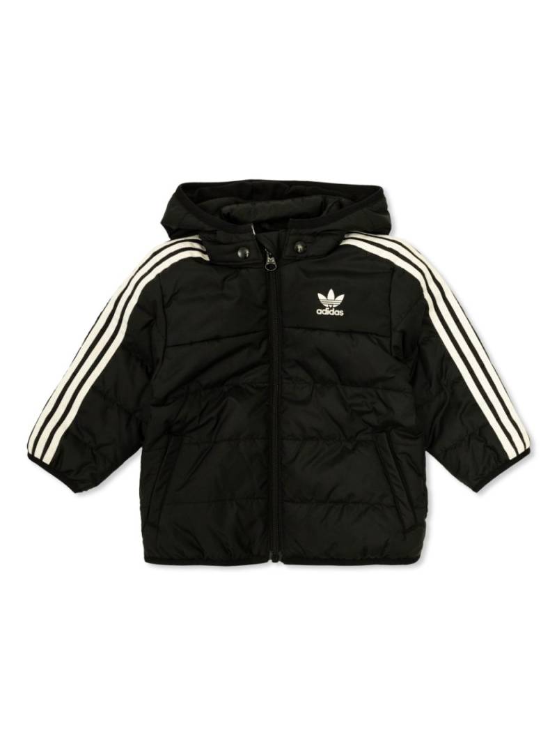 adidas Kids logo padded jacket - Black von adidas Kids