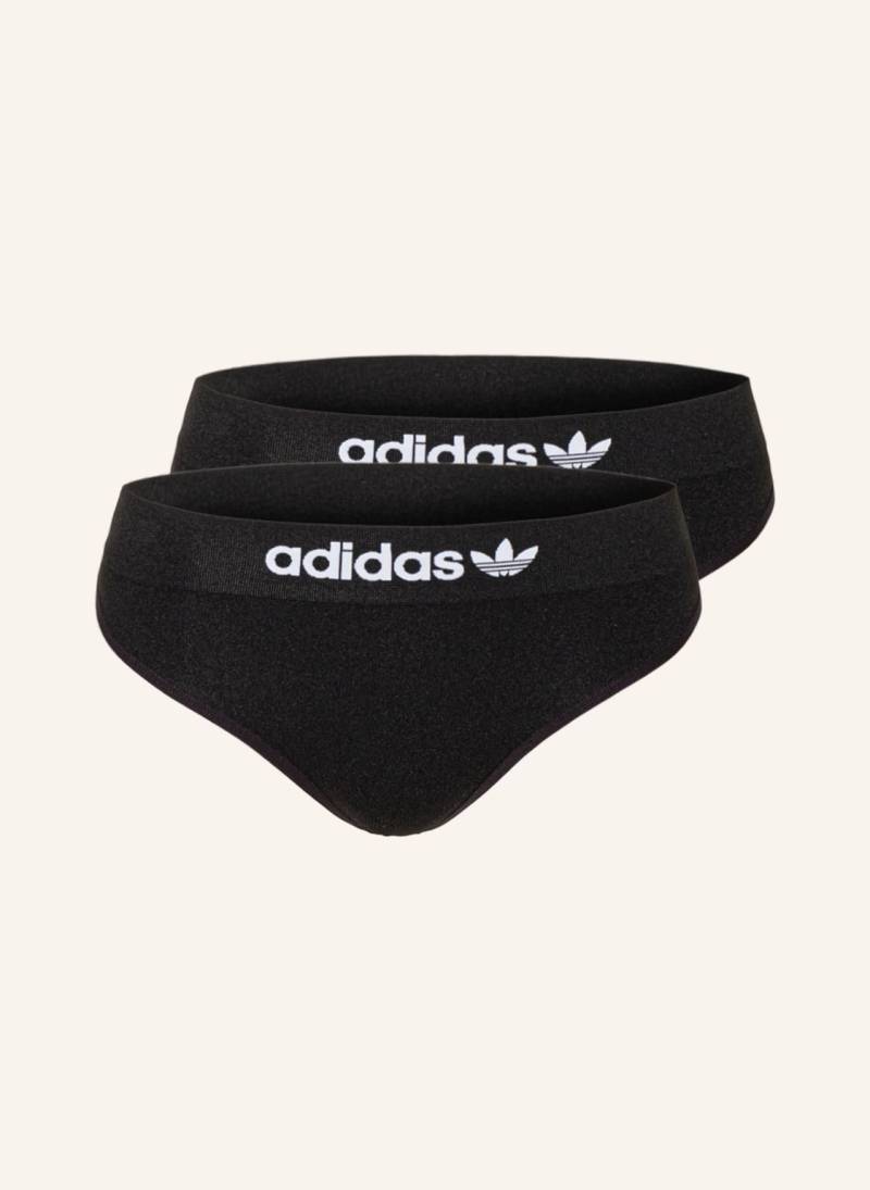 Adidas Originals 2er-Pack Strings schwarz von adidas Originals