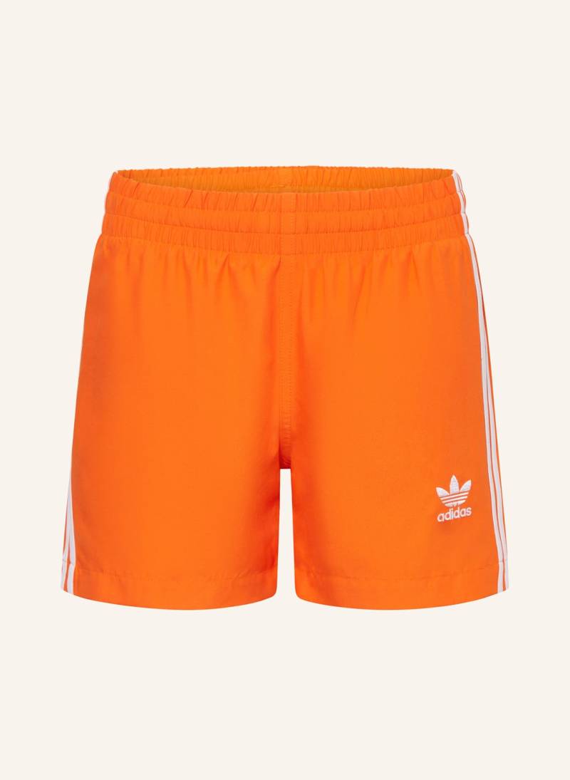 Adidas Originals Badeshorts Originals 3streifen orange von adidas Originals