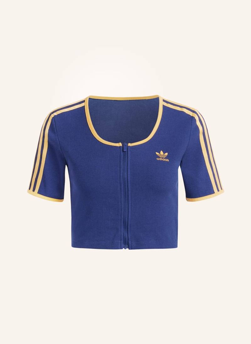 Adidas Originals Cropped-Shirt blau von adidas Originals