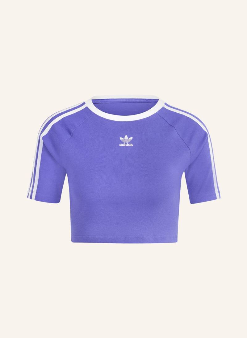 Adidas Originals Cropped-Shirt lila von adidas Originals
