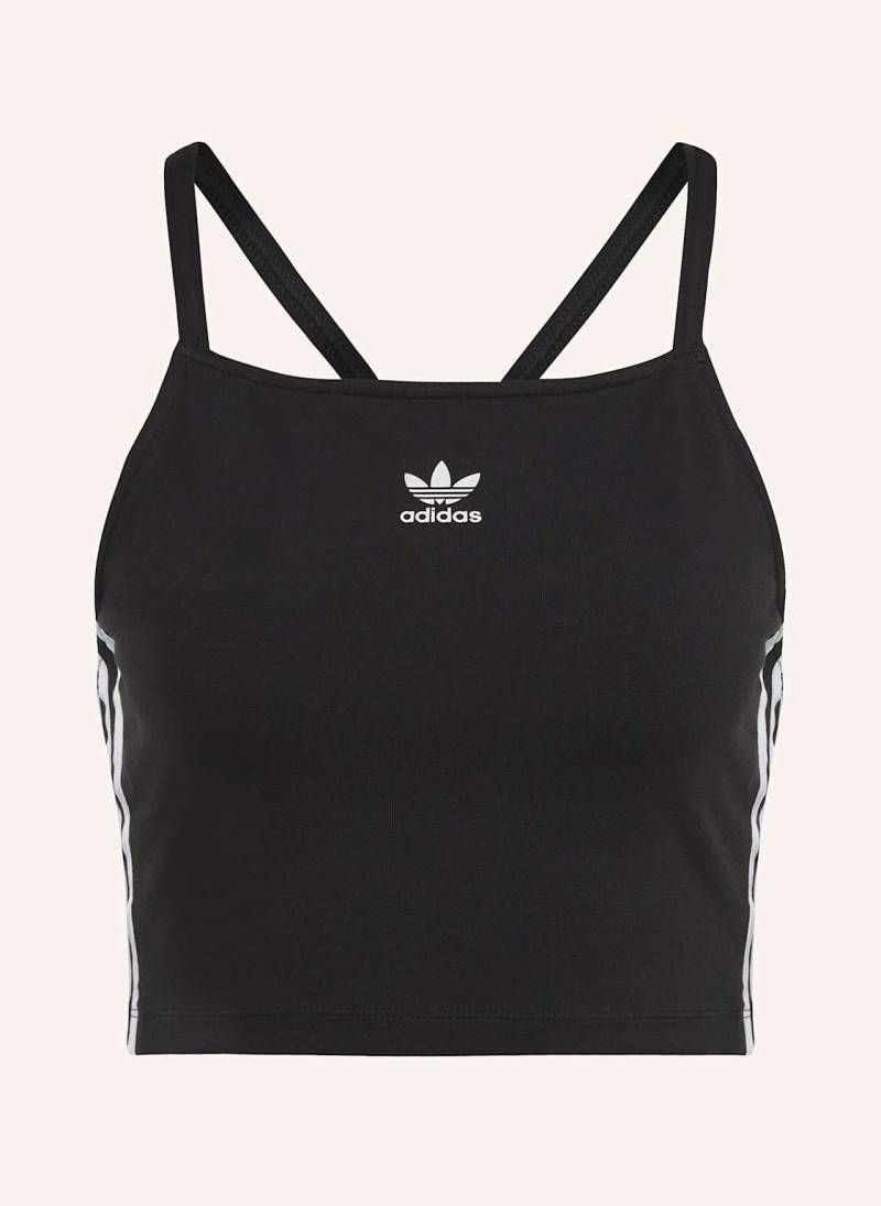 Adidas Originals Cropped-Tanktop Adicolor schwarz von adidas Originals