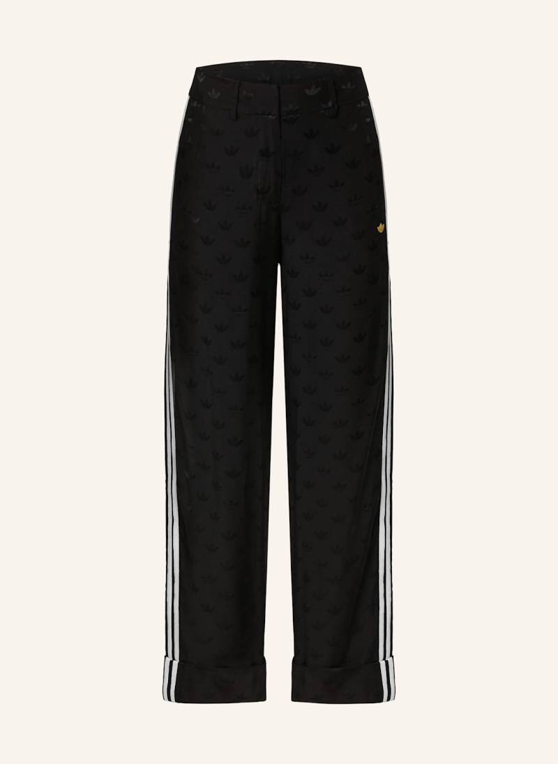 Adidas Originals Jacquard-Hose schwarz von adidas Originals