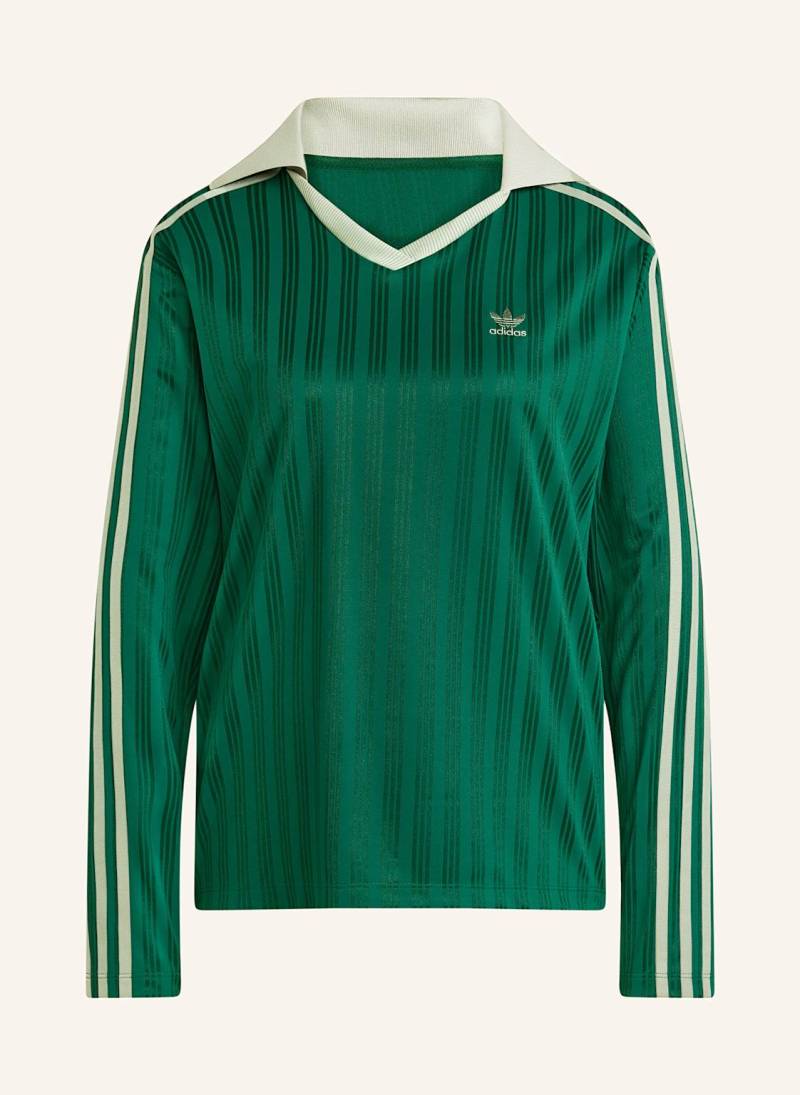 Adidas Originals Longsleeve Adicolor Football gruen von adidas Originals