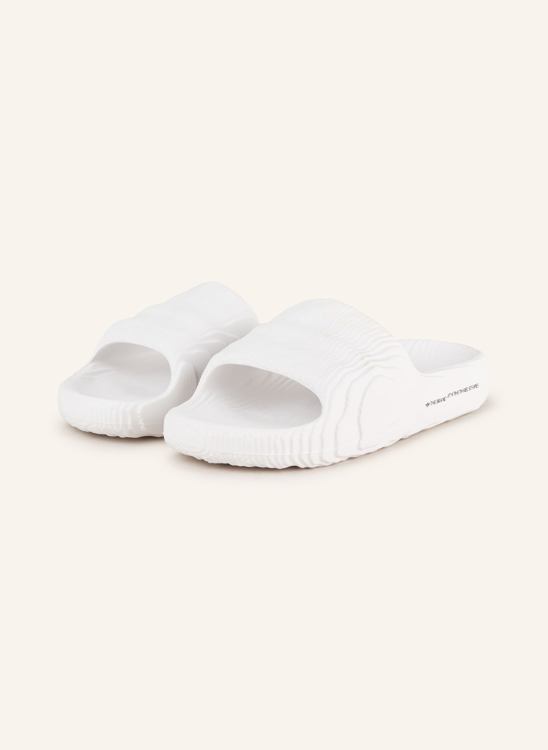 Adidas Originals Pantoletten Adilette 22 weiss von adidas Originals