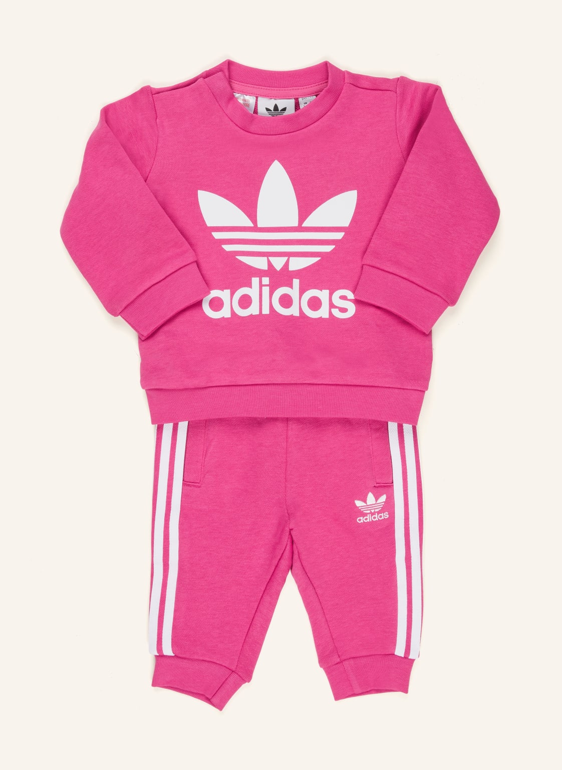 Adidas Originals Set Trefoil: Sweatshirt Und Sweatpants pink von adidas Originals