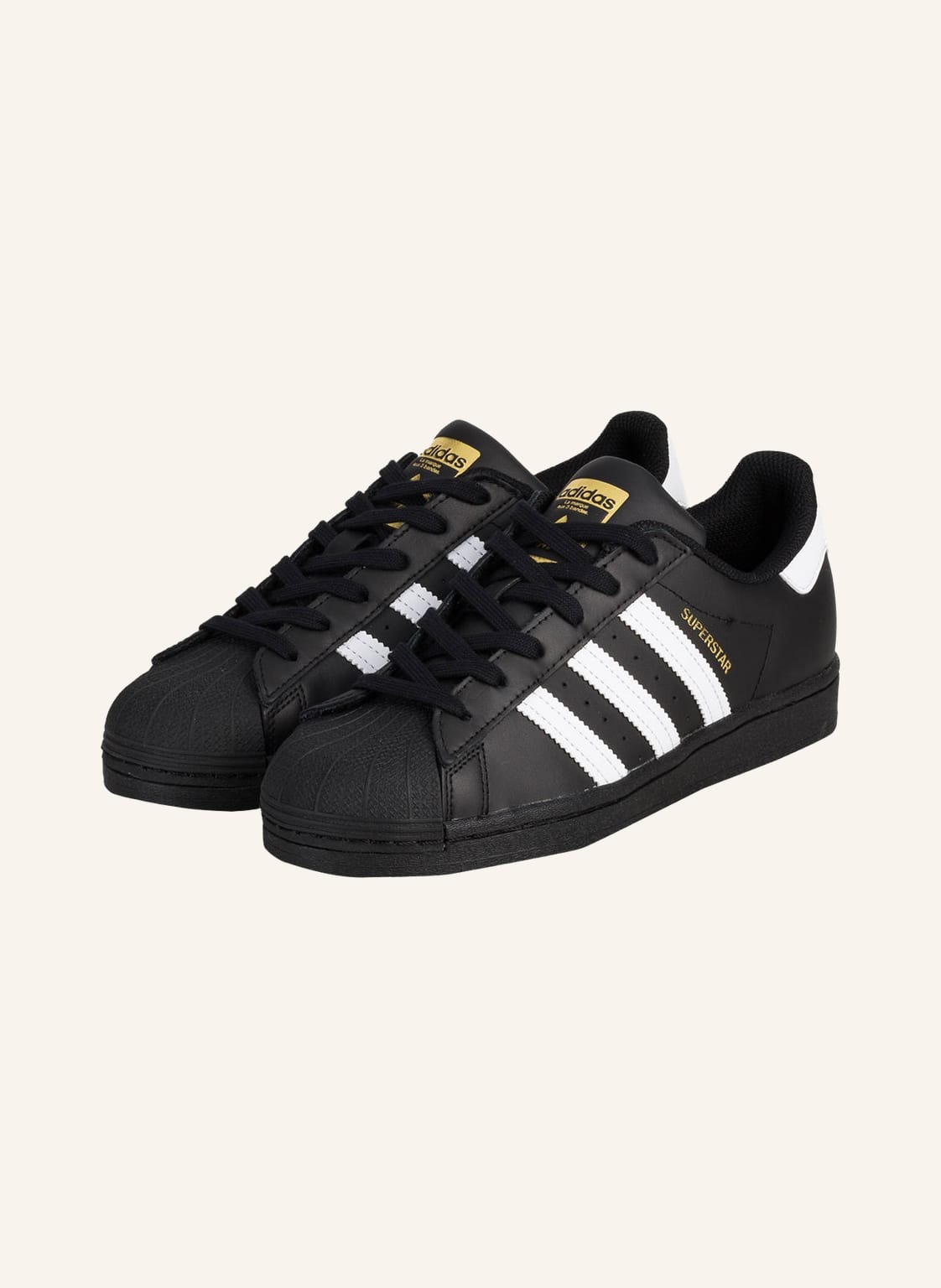 Adidas Originals Sneaker Superstar schwarz von adidas Originals