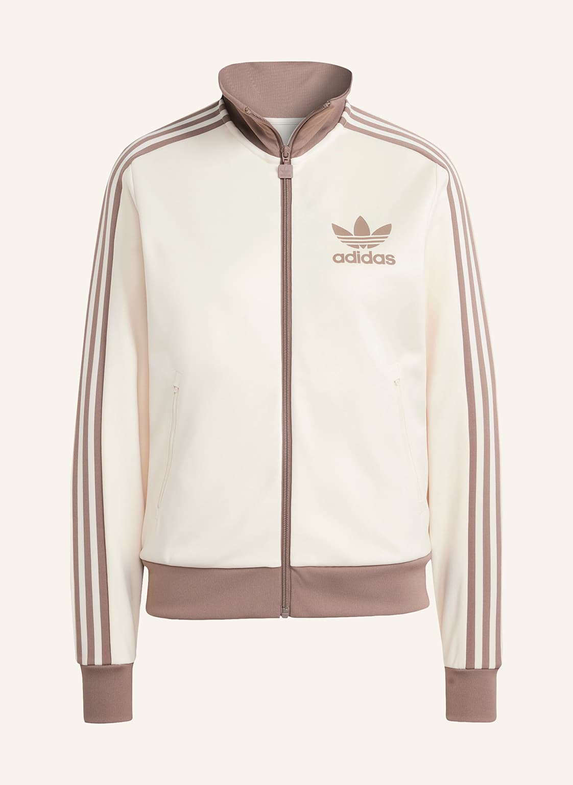 Adidas Originals Sweatjacke Adicolor Classic braun von adidas Originals