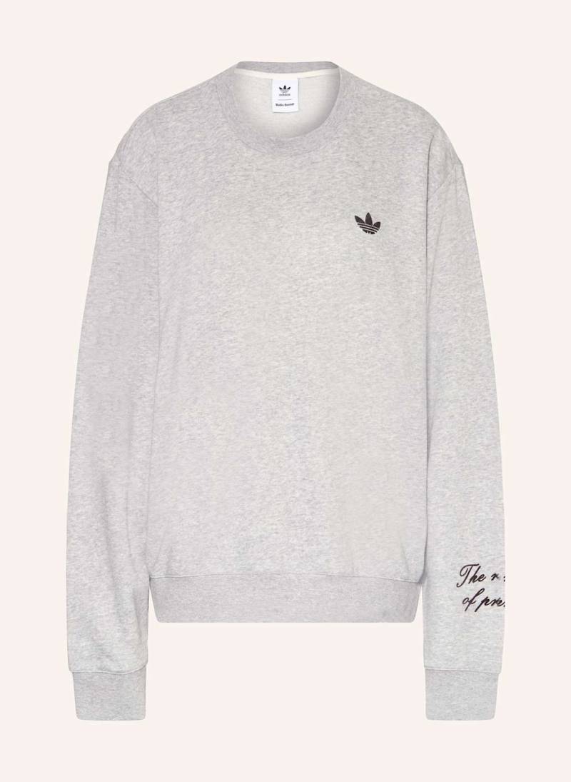 Adidas Originals Sweatshirt Wales Bonner grau von adidas Originals