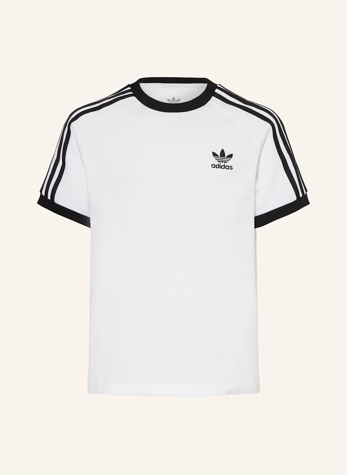 Adidas Originals T-Shirt Adicolor 3-Streifen weiss von adidas Originals