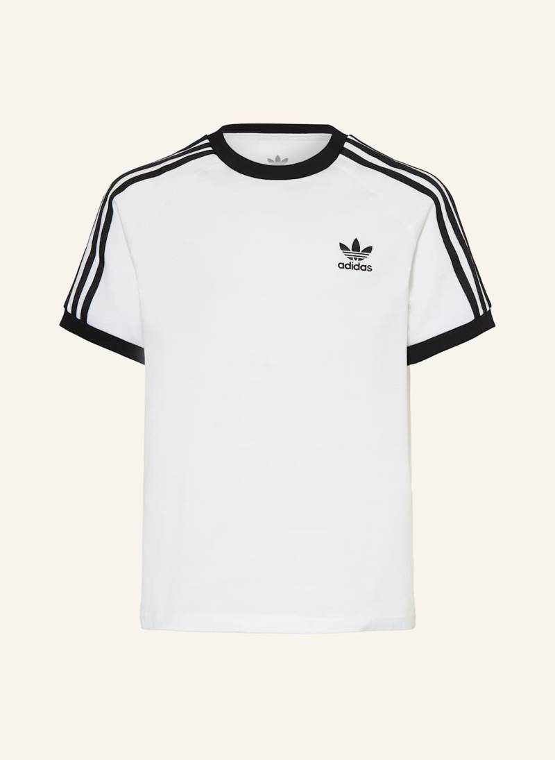 Adidas Originals T-Shirt Adicolor 3-Streifen weiss von adidas Originals