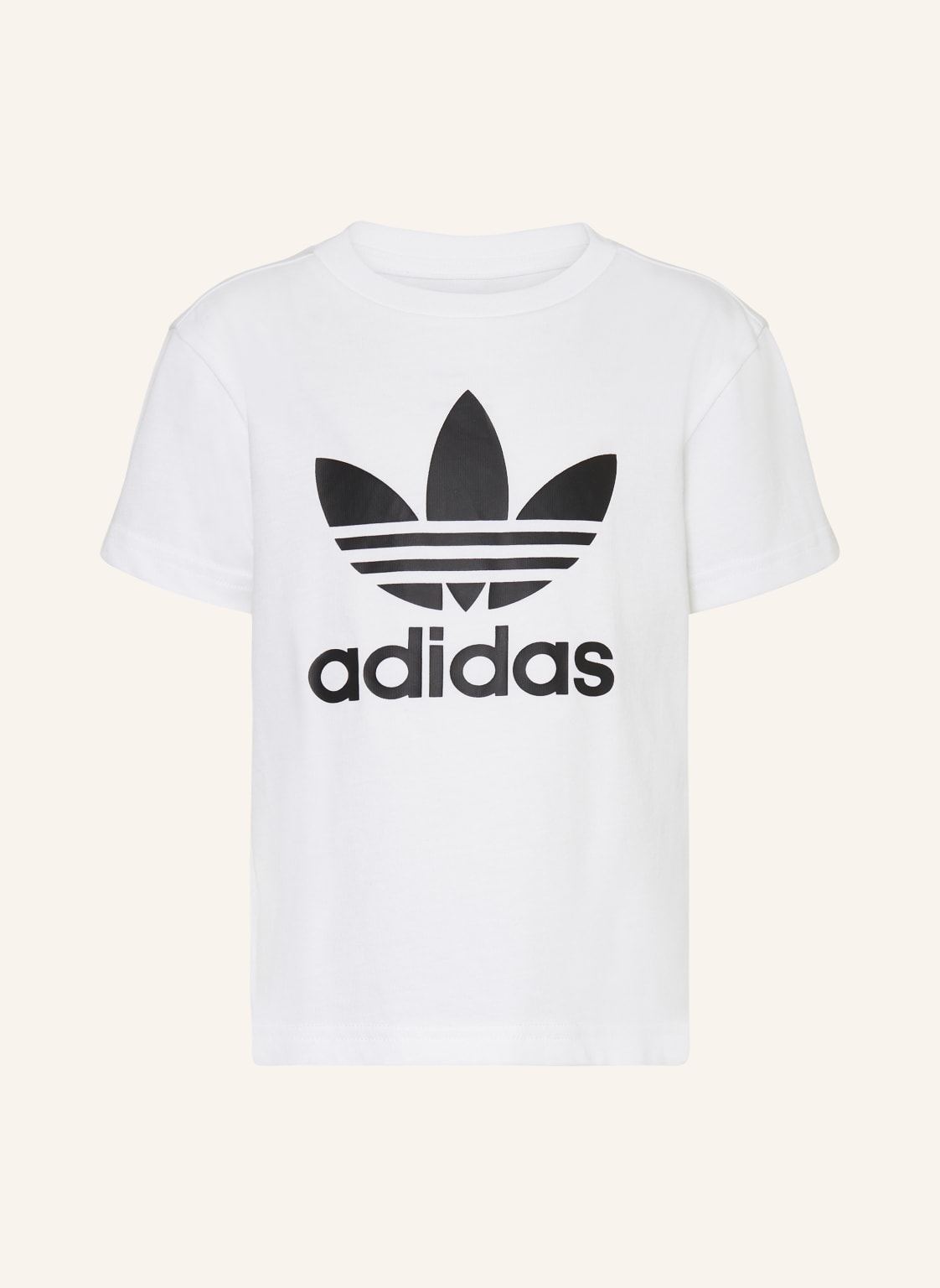 Adidas Originals T-Shirt Trefoil weiss von adidas Originals