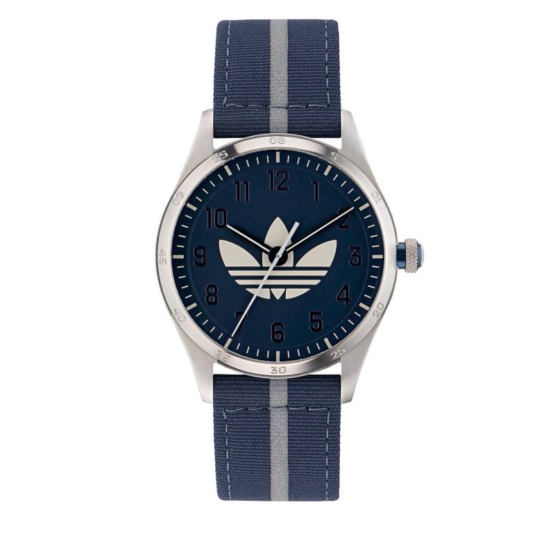 Uhr adidas Originals Code Four Watch AOSY23041 Silberfarben von adidas Originals