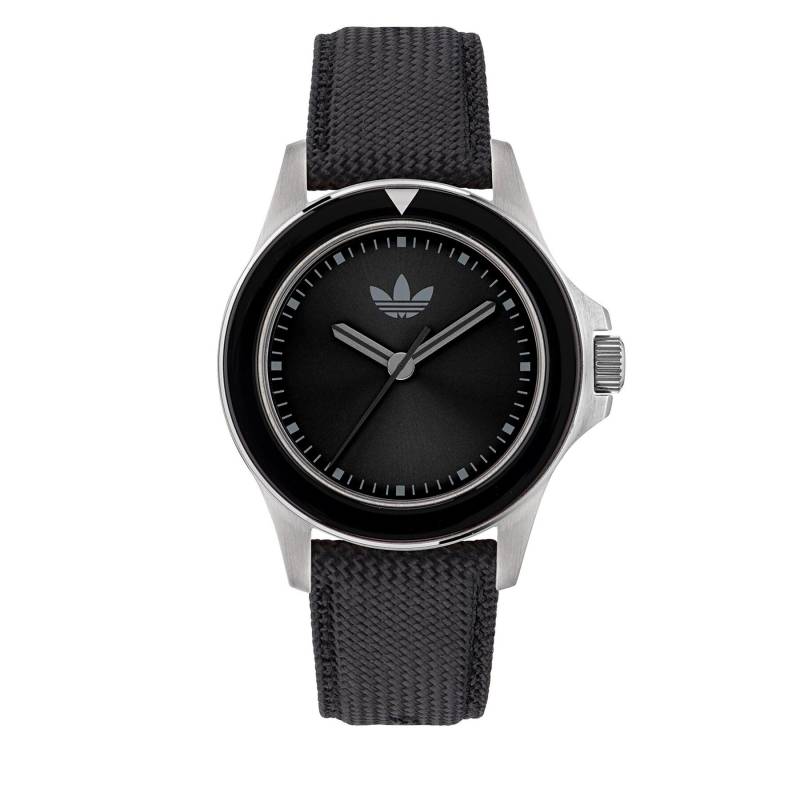 Uhr adidas Originals Expression One Watch AOFH23016 Silberfarben von adidas Originals