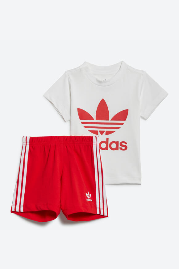 Adidas Originals Baby-Set | White + Vivid Red | Baby  | 80 von Adidas Originals