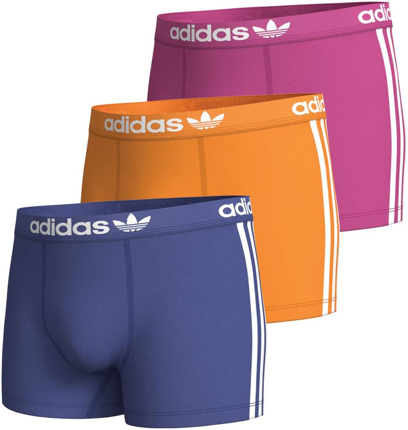 adidas Originals Boxershorts, (Packung, 3 St.), mit elastischem Logo-Bund von adidas Originals