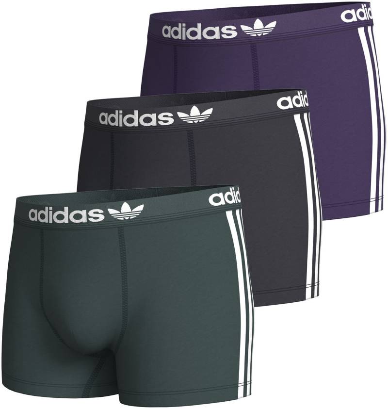 adidas Originals Boxershorts, (Packung, 3 St.), mit elastischem Logo-Bund von adidas Originals