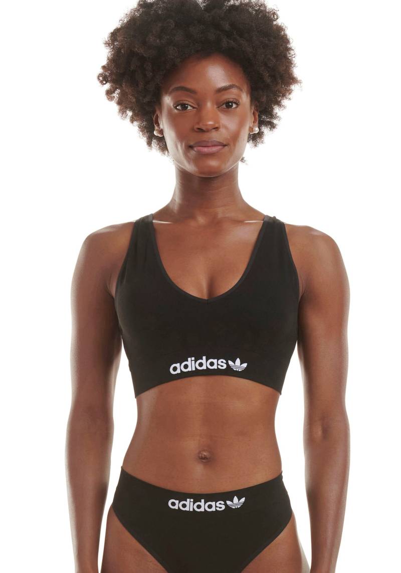 adidas Originals Bralette, mit breitem Logo-Bund von adidas Originals