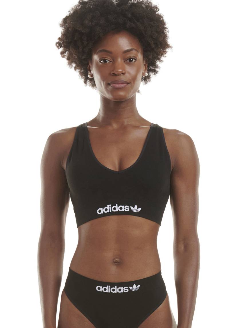 adidas Originals Bralette, mit breitem Logo-Bund von adidas Originals