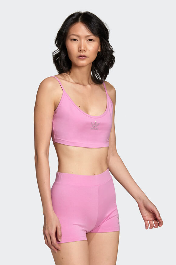 Adidas Originals Crop Trägertop | Bliss Orchid | Damen  | 38 von Adidas Originals