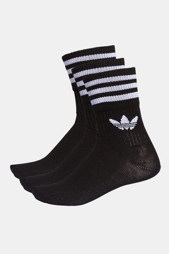 Adidas Originals Dreierpack Socken | Schwarz | unisex  | EU39 von Adidas Originals