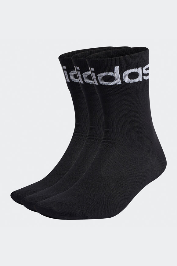 Adidas Originals Dreierpack Socken | Schwarz | unisex  | EU40-42 von Adidas Originals