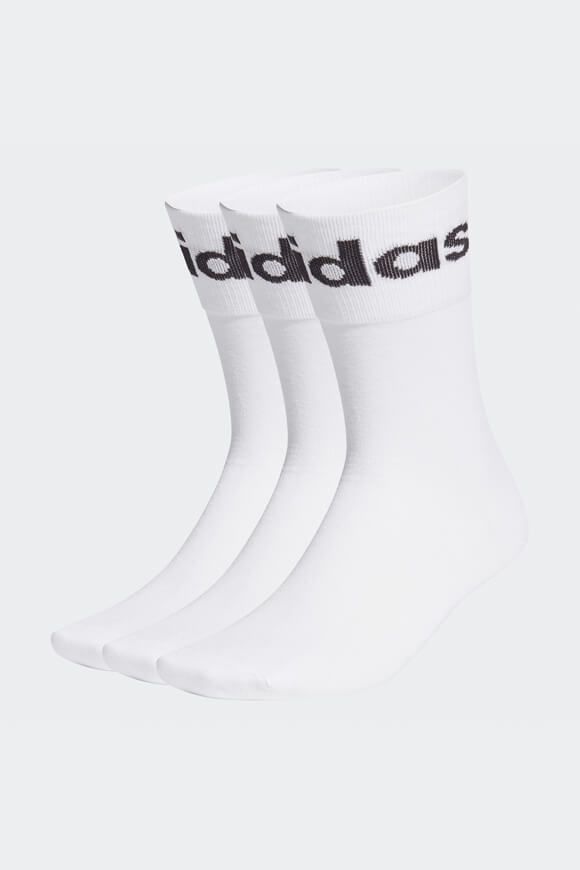 Adidas Originals Dreierpack Socken | Weiss | unisex  | EU34-36 von Adidas Originals