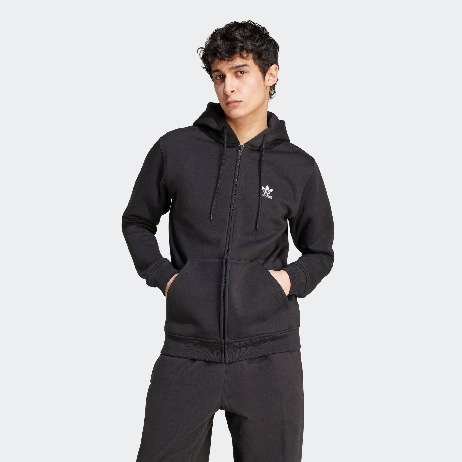 adidas Originals Kapuzensweatshirt »ESS FZ HD«, Full Zip Hoddie, Kapuzenpullover, Kapuzenjacke mit Reissverschluss von adidas Originals