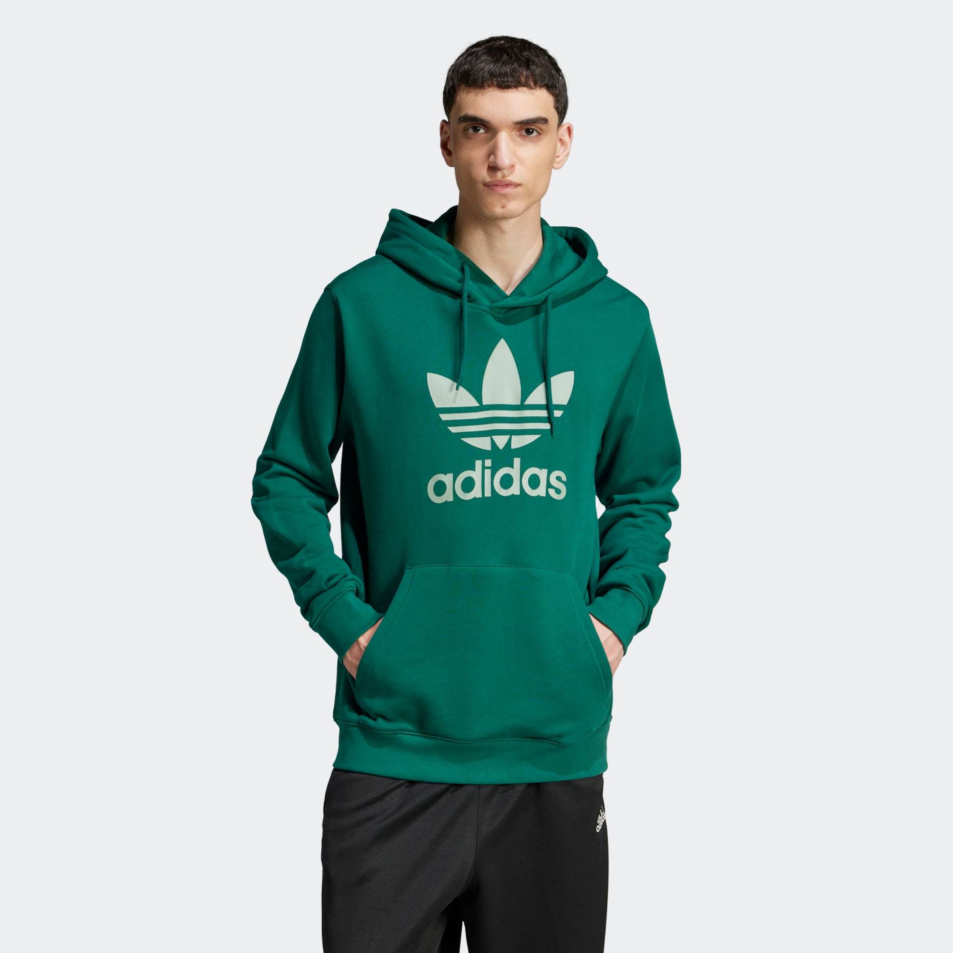 adidas Originals Kapuzensweatshirt »TREFOIL HOODY«, Hoodie, Kapuzenpullover mit grossem Logoprint adidas Originals Kapuzensweatshirt »TREFOIL HOODY«, Hoodie, Kapuzenpullover mit grossem Logoprint von adidas Originals