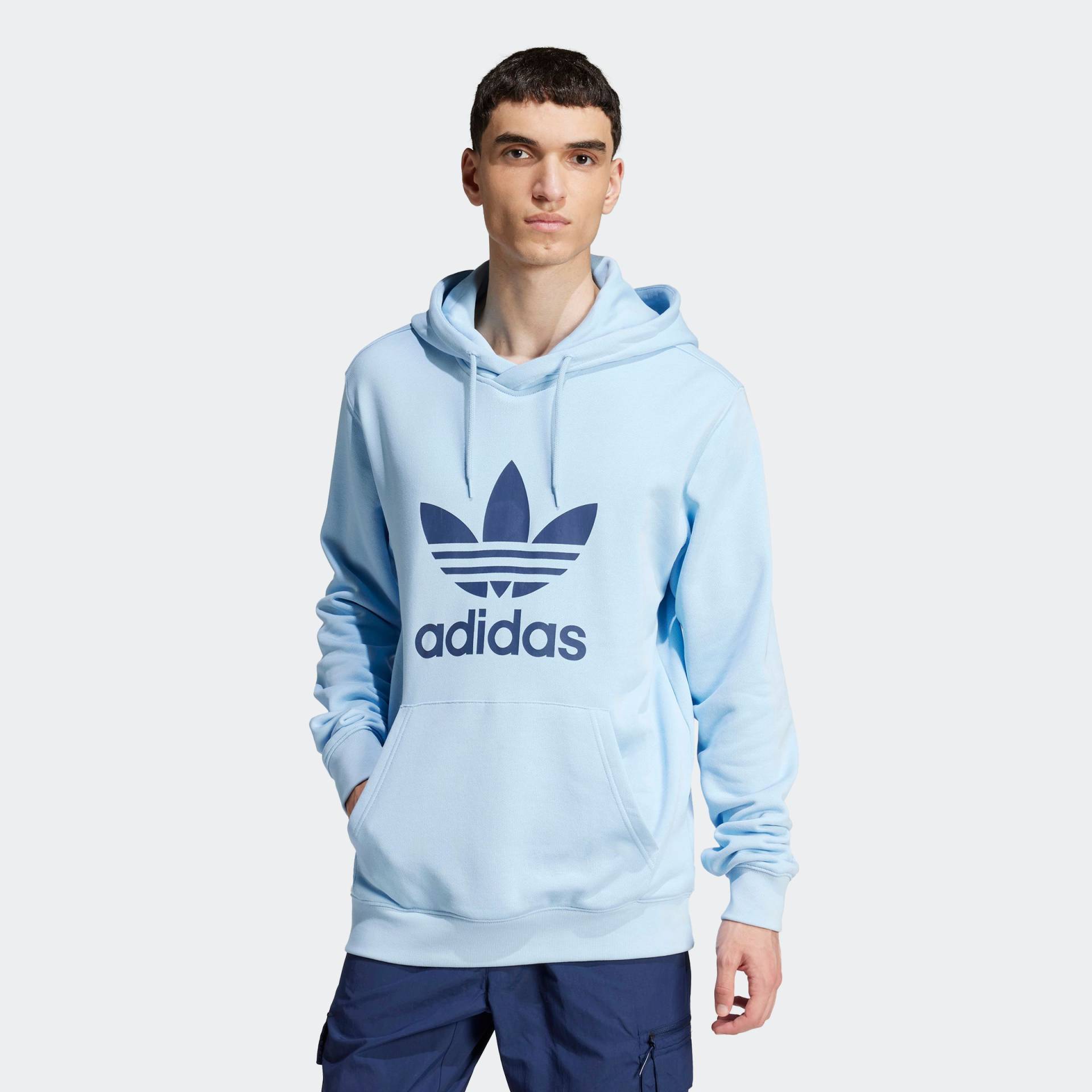 adidas Originals Kapuzensweatshirt »TREFOIL HOODY«, Hoodie, Kapuzenpullover mit grossem Logoprint adidas Originals Kapuzensweatshirt »TREFOIL HOODY«, Hoodie, Kapuzenpullover mit grossem Logoprint von adidas Originals