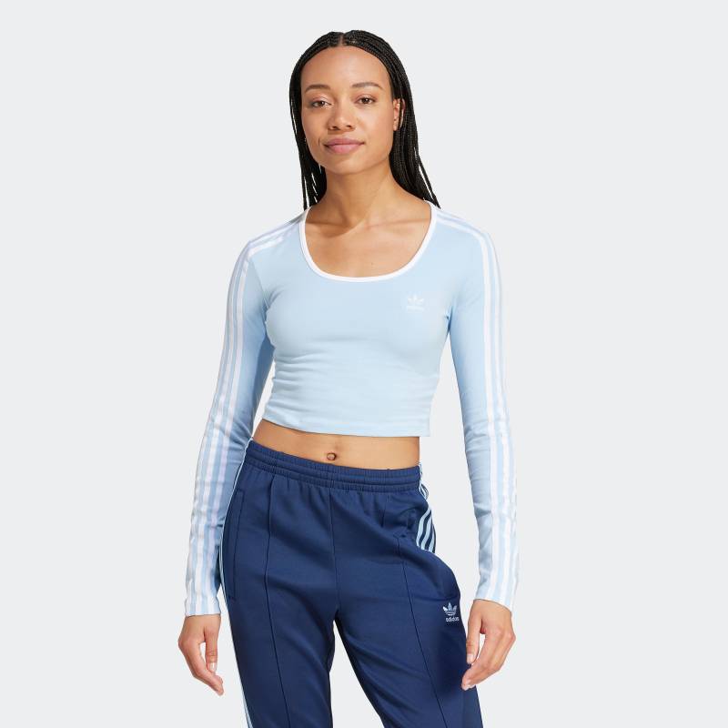 adidas Originals Langarmshirt »3S LS CROP« von adidas Originals