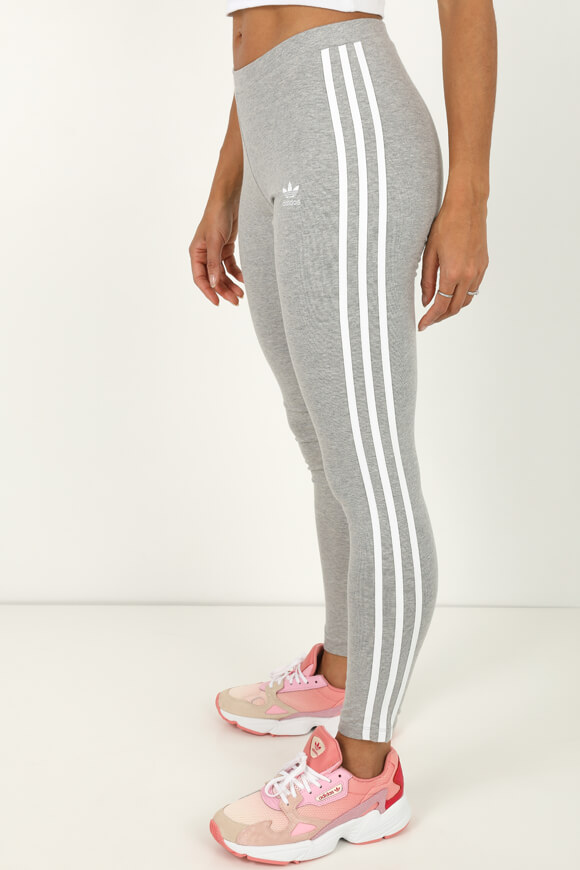 Adidas Originals Leggings | Grau meliert | Damen  | 32 von Adidas Originals