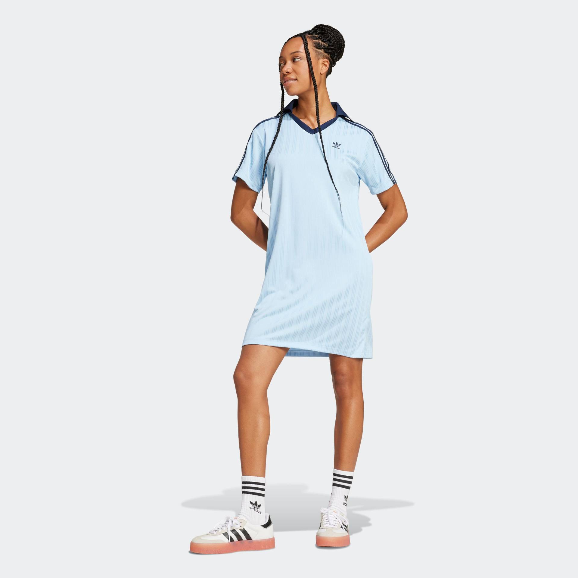 adidas Originals Shirtkleid »V-NECK SS DRESS«, (1 tlg.) von adidas Originals
