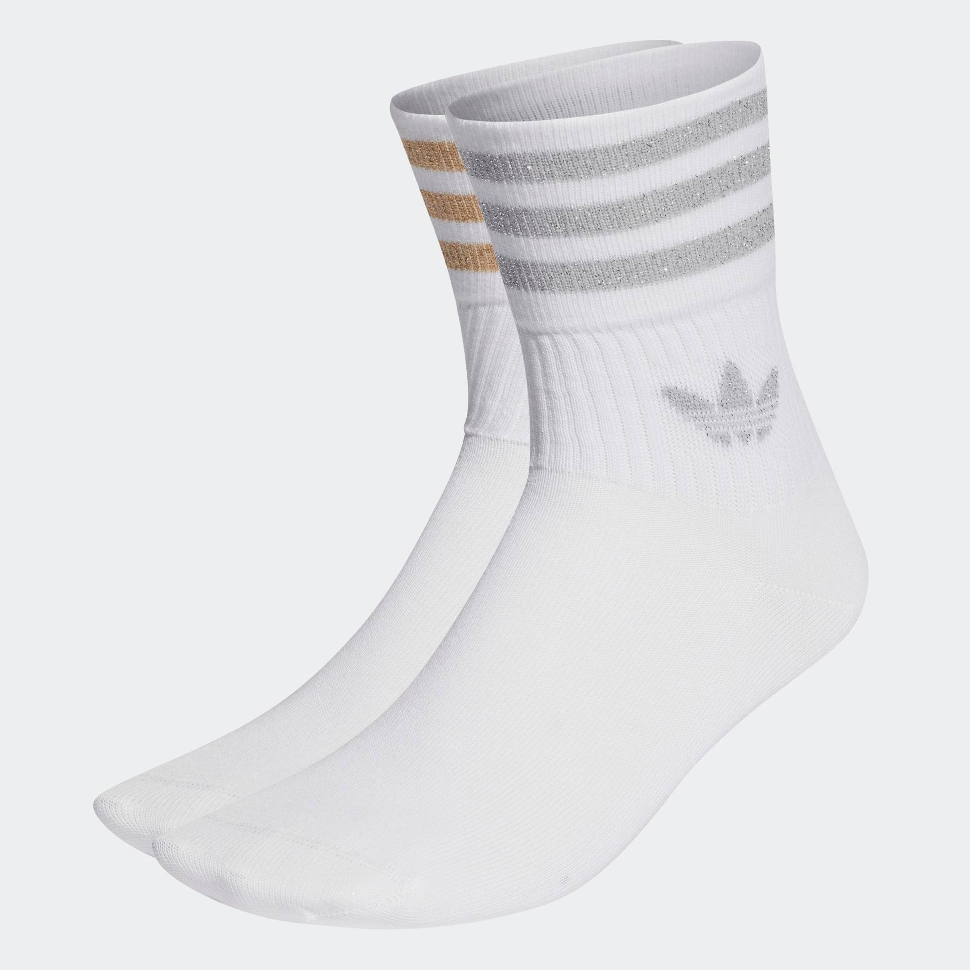 adidas Originals Sportsocken »MIDCUT GLITTER CREW SOCKEN, 2 PAAR«, (2 Paar) von adidas Originals