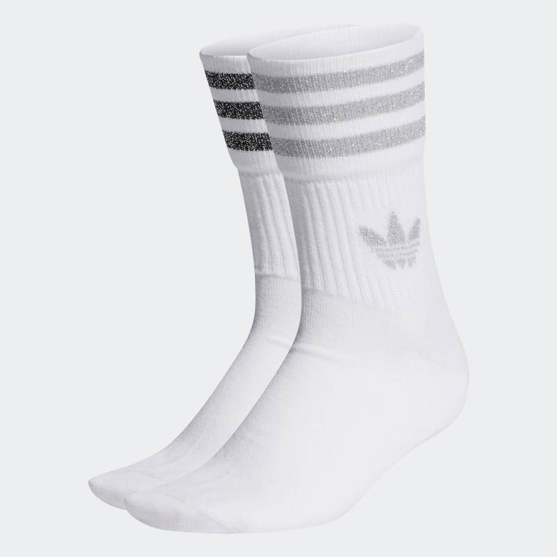 adidas Originals Sportsocken »MIDCUT GLITTER CREW SOCKEN, 2 PAAR«, (2 Paar) von adidas Originals