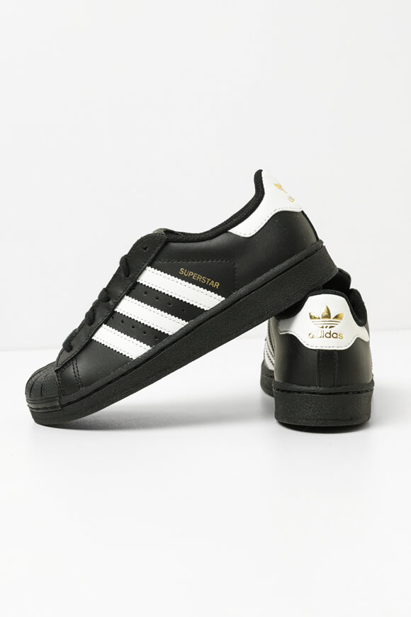 Adidas Originals Superstar Kids Sneaker | Schwarz | Jungen  | EU31 von Adidas Originals