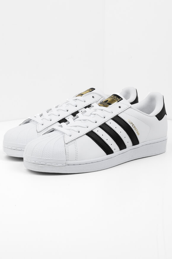 Adidas Originals Superstar Sneaker | Weiss + Schwarz + Goldfarbe | Herren | EU40 2/3 Adidas Originals Superstar Sneaker | Weiss + Schwarz + Goldfarbe | Herren | EU40 2/3 von Adidas Originals
