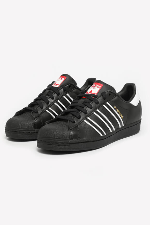 Adidas Originals Superstar Sneaker | Schwarz | Herren  | EU39 1/3 von Adidas Originals