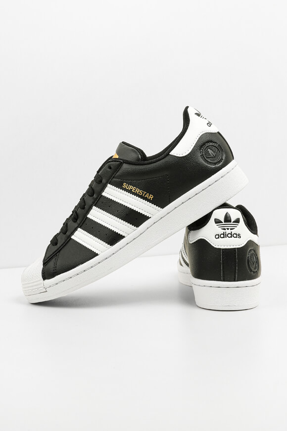 Adidas Originals Superstar Sneaker | Schwarz + Weiss | Herren  | EU42 2/3 von Adidas Originals