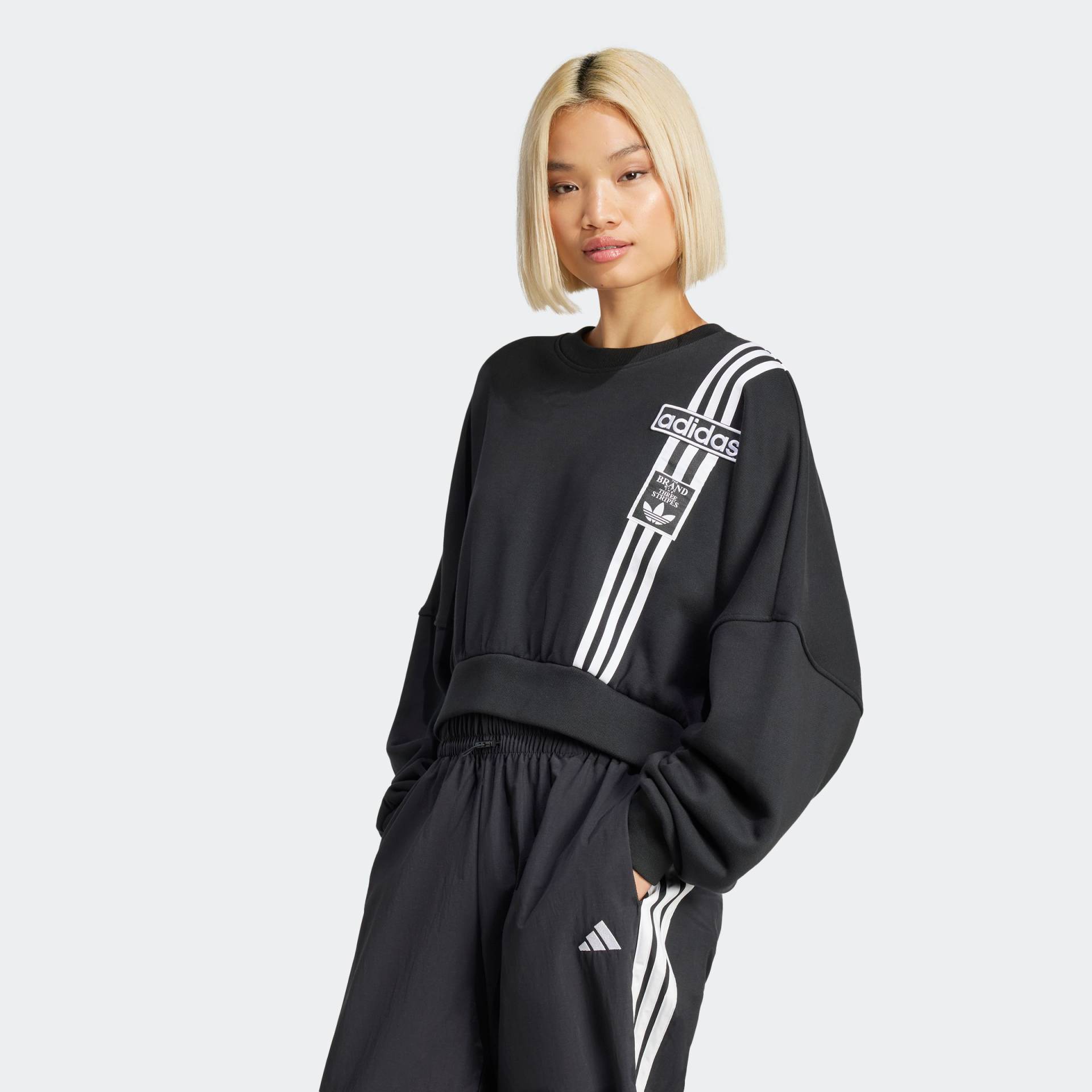 adidas Originals Sweatshirt »CROP SWEATSHIRT« von adidas Originals