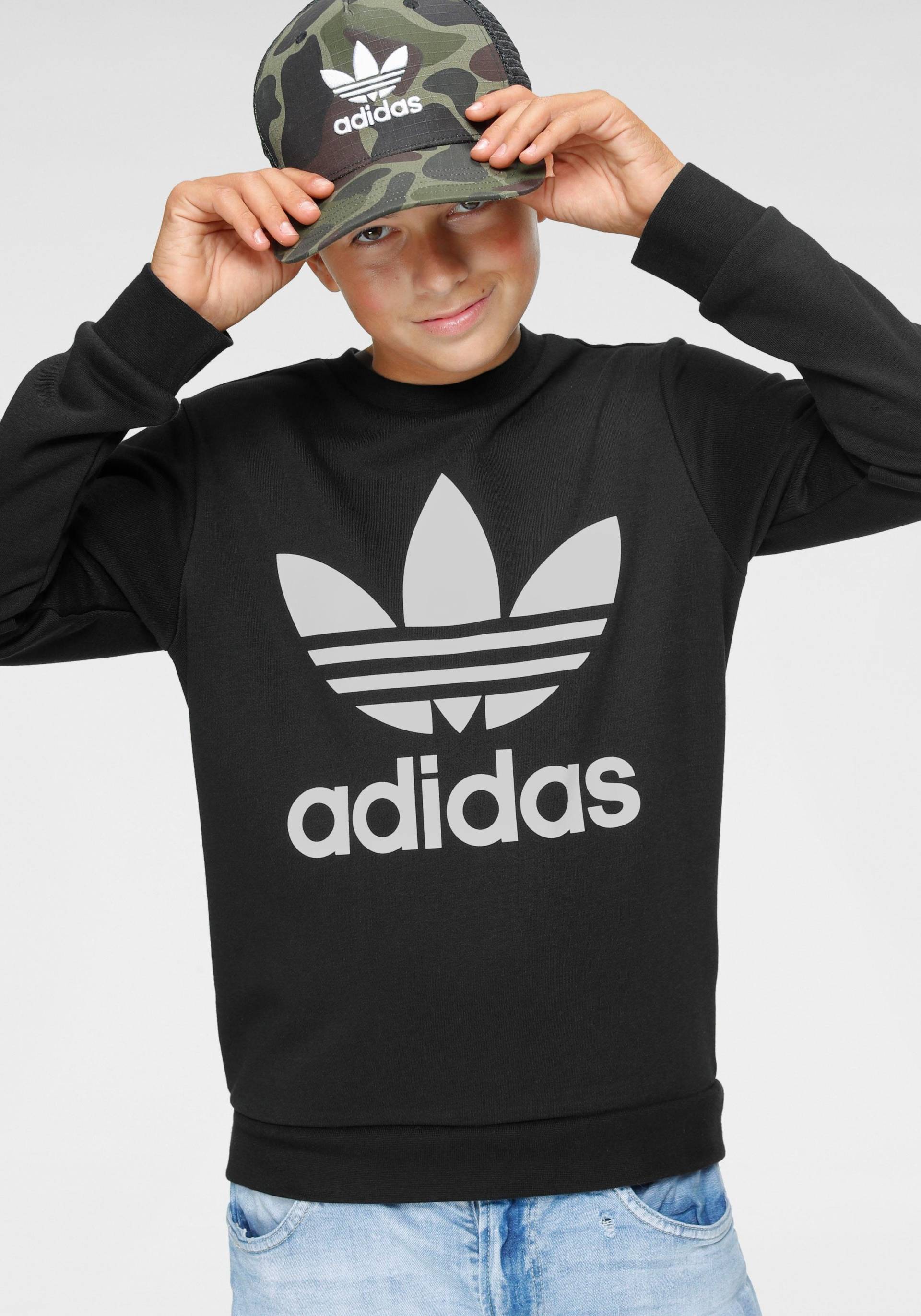 adidas Originals Sweatshirt »TREFOIL CREW«, Unisex adidas Originals Sweatshirt »TREFOIL CREW«, Unisex von adidas Originals