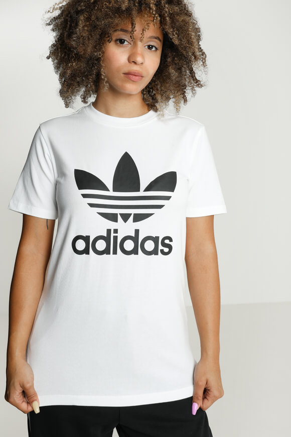 Adidas Originals T-Shirt | Weiss | Damen  | 34 von Adidas Originals