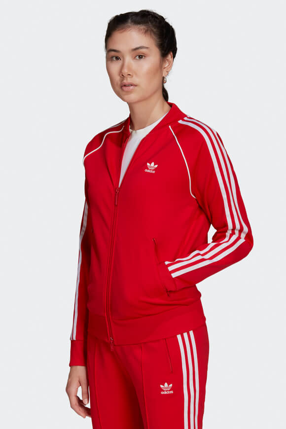 Adidas Originals Adicolor Classics Trainingsjacke | Vivid Red | Damen  | 32 von Adidas Originals