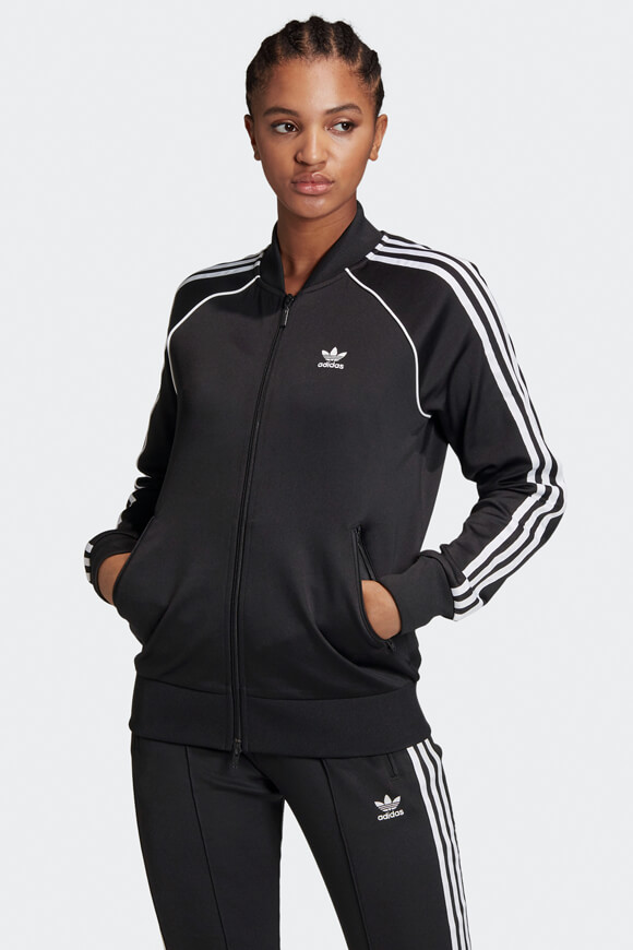 Adidas Originals Adicolor Classics Trainingsjacke | Black | Damen  | 32 von Adidas Originals