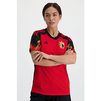 Belgien Home Replica Damen Fussballtrikot WM 2022 von adidas Performance