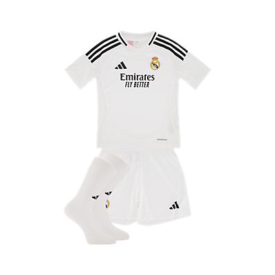 Real Madrid Home Replica Mini Kinder Fussballset 24/25 von adidas Performance